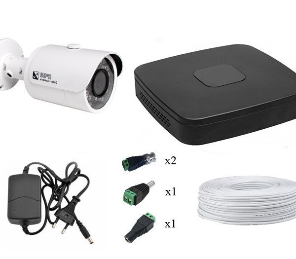 Комплект видеонаблюдения HDCVI 1камера